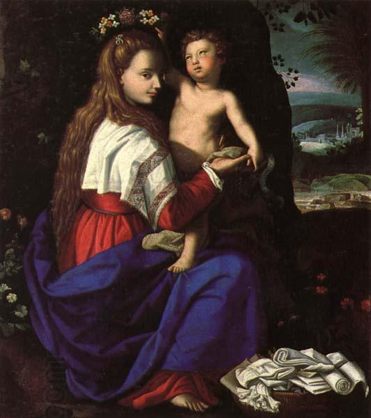 ALLORI Alessandro Madonna and Child oil painting picture